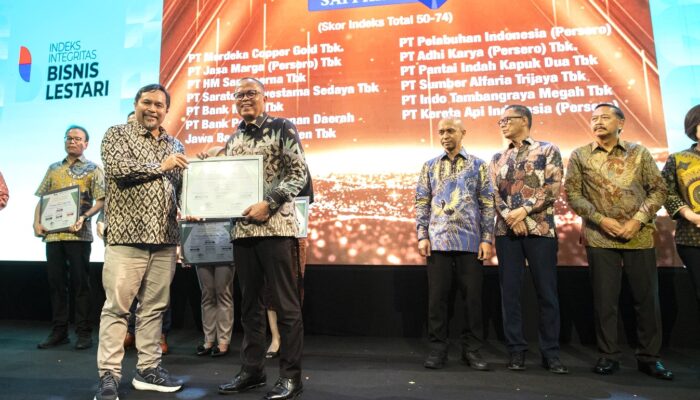bank bjb Raih Penghargaan Indeks Integritas Bisnis Lestari dari Transparency International Indonesia dan TEMPO
