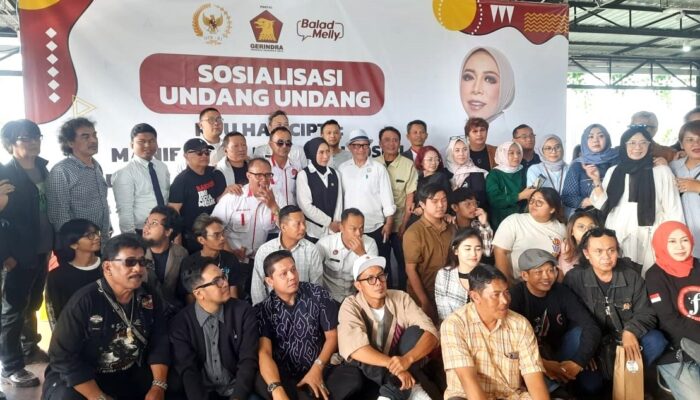 Melly Goeslaw Sosialisasikan UU Hak Cipta :   Manifestasi Keadilan Sosial dan Perlindungan Kreativitas di Era Digital