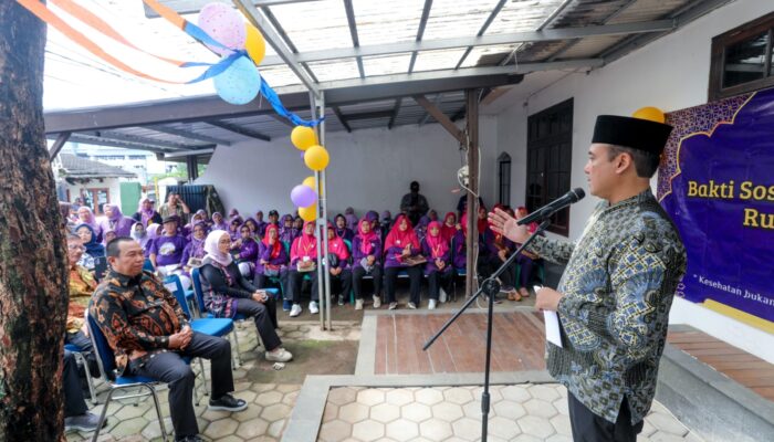 Wakil Wali Kota Bandung H.Erwin Resmikan Rumah Lansia Kita di Kecamatan Sukajadi