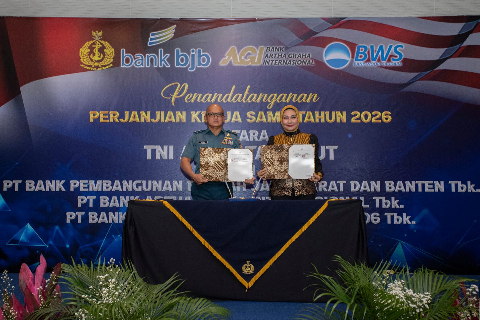 Bank bjb dan TNI AL memperlihatkan perpanjangan Kerjasama