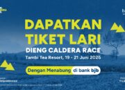 bank bjb Dukung Sport Tourism Lewat Program Promosi Dieng Caldera Race 2026