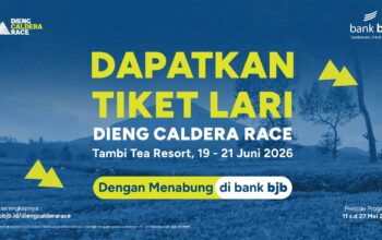 bank bjb Dukung Sport Tourism Lewat Program Promosi Dieng Caldera Race 2026