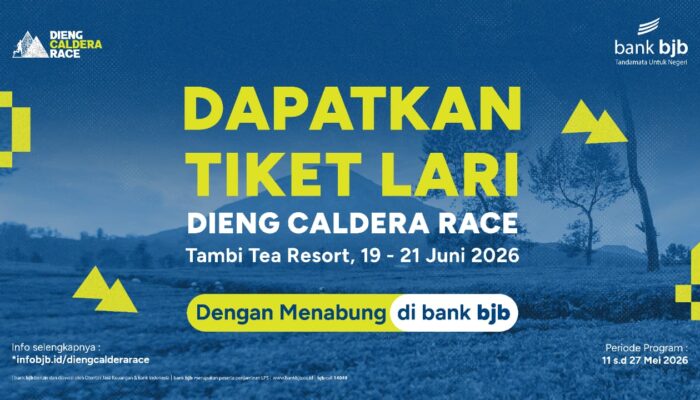 bank bjb Dukung Sport Tourism Lewat Program Promosi Dieng Caldera Race 2026